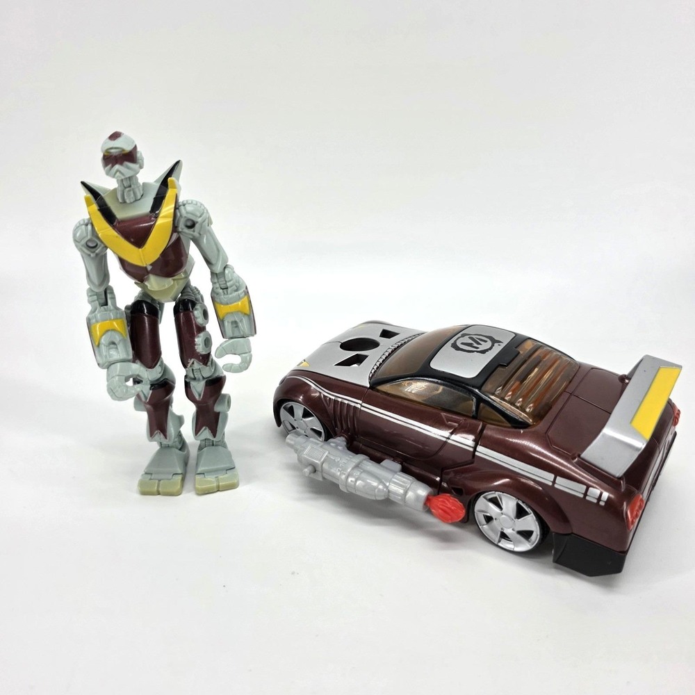 Vintage REVs Marauders Series One Kid Nitro Mavwrecks Robot Transforming Car